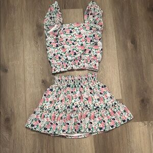 Jamie and Jack Floral Two-Piece Set